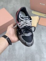 工厂P价P 实价 缪缪Miumiu 2025Vs春夏新款休闲鞋系列 专柜主打最新款 休闲鞋硬货上新 代购级别！高级感十足！国内外博主刷爆的一款，复古又时髦 上脚