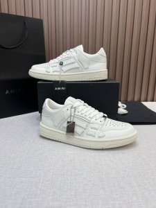 出厂价pp #情侣款 官网同步飞机盒包装 顶级版本 认准独家品质 区分市场通货 amiri埃米尔骨头鞋 官网同步更新情侣款最新配色 注意区分细节 接受一切对比