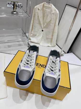 冲量价: 情侣款 Fendi 芬迪 休闲板鞋运动鞋 牛皮 Tpu大底 35-44码 - 点击图像关闭