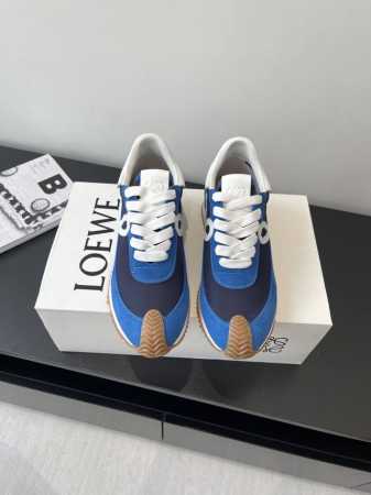 新版面 Loewe 罗意威 早春最新内增高拼色德训鞋 阿甘鞋 小白鞋 超级火爆 情侣款 超级好看 超级百搭 超级舒服 拼色拼接鞋面 非常高级隐藏式内增高5Cm - 点击图像关闭