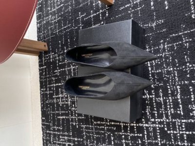 代购级 ysl 25Ss 春夏新款 圣罗兰新款尖头平底 单鞋 saint Laurent Ysl姐姐的美丽尤物单鞋 又是人间圣罗兰Rose同款的尖头 很好修饰脚