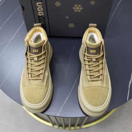 澳洲进口加厚羊毛 品牌：UGG正品代购 尺码：39 44 等级： 官网1:1 材料： 头层真皮防水防冻鞋面 真毛内里 原版防滑 柔软 耐磨大底 款式类别：男士休