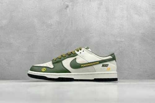 400 現貨 终端放店 Xc版 Nk Sb Dunk Low 小雏菊系列 猪八绿勾 周年高端定制 低帮休闲板鞋 #定制鞋盒 大厂纯原品质出货 超高清洁度 皮料切