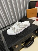 调工厂P价 男装男鞋 运动原单 Louis Vuitton 官网爆款路易威登 Lv男士拖鞋 专柜同步发售 ！意大利进口原版面料 原厂特供原版底 码数：38-44