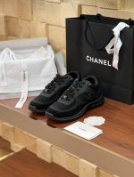 Chane 早春sneaker系列休闲鞋经典菱格运动鞋板鞋 火爆全球百搭神鞋 顶级原版复刻 老外订单精工手作高品质▲ 鞋面进口原版牛猄绒面皮泡棉内衬立体浮凸lo