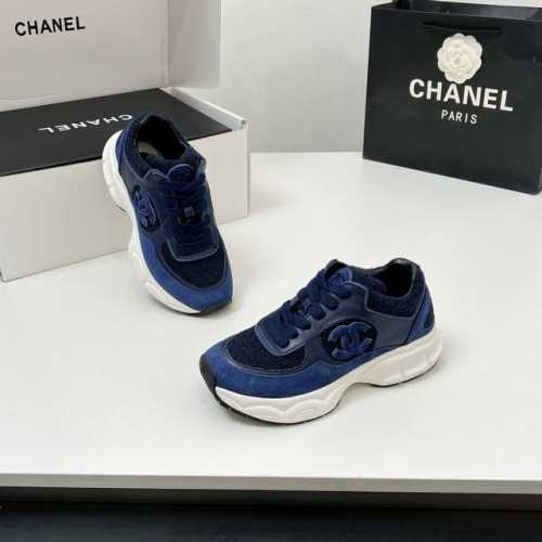 最新款 顶级品质！海外版！香奈儿 CHANEL 25sshuo阔型老爹鞋系列运动鞋 各大博主社交日推款认准我家细节实拍这季新款简直闭眼入，上脚狂好看，率性的休闲