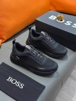 商品名称：Boss 波士 正规码数: 38-44 休闲鞋 商品材料：精选 透气网布鞋面，舒适羊皮内里 ；原厂大底。