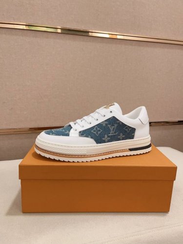 工厂价 Louis Vuitton 路易威登 Lv 顶级新款专柜同步发售，鞋面意大利进口头层牛皮，全进口羊皮内里，完全1比1复刻，鞋底：原厂特供原版底，独家活动