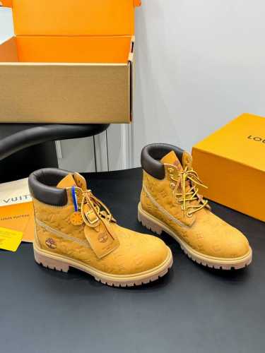 代购级别 Louis Vuitton x Timberland联名 Via Instagram Lv 24ss 早秋 添柏岚 情侣款 大黄靴 今年 1月 LV