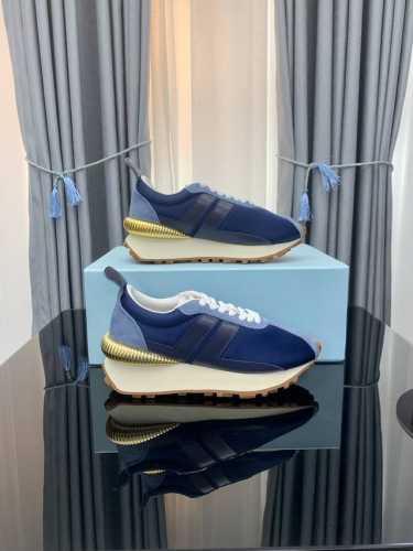 出厂 高版本，颜色齐全 Lanvin 浪凡情侣款男码女码春夏最新颜色，复古休闲慢跑鞋，原版开发，套楦工艺。 面料：尼龙+牛皮， 垫脚：牛皮 码数： 尺码：35-