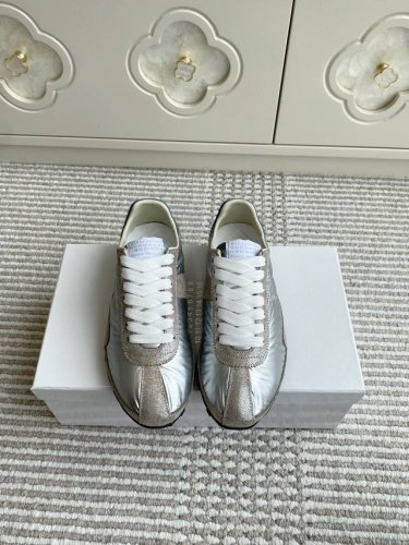 mm6 Maison Martin Margiela 马吉拉2025Ss平底系带复古阿甘德训鞋 Sprinter 擦色做旧 休闲运动鞋 原版购入.所有的材质都与