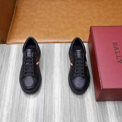 Bally 巴利 -高端品质 原单 -鞋面 原版皮 -大底 超轻Tpu发泡 -超高品控 做工精细 凸显 高端 贵气 档次 -Size 39-44