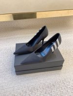 balenciag*Ss25新款真丝条纹款高跟鞋 原版套楦 顶级品质 材质 鞋面 进口真丝面 内里 进口羊皮里 大底 真皮大底 码数 35-39 34 40 4