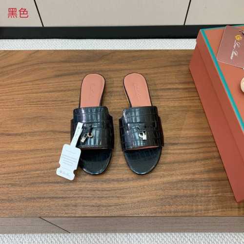 Loro Piana 石头纹平底拖鞋。鞋面石头纹牛皮，羊皮内里及垫脚。真皮中底，真皮包跟。进口真皮大底。码数：34-42 34、40、41、42定制不退换 批：