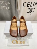 高版本出厂340 Chloe 克洛伊2025Ss蔻依新款玛丽珍平底鞋单鞋！ 简直是时尚感与舒适度的天作之合～上脚极具吸引时髦运动风尚，以你的方式彰显你的优雅、轻