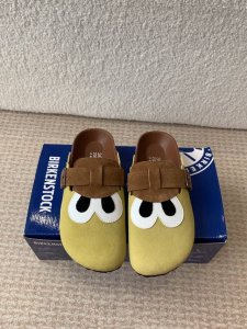 Birkenstock 25Ss 新款 勃肯 情侣款 包头拖 这两个品牌刚出联名我就心动了 代购找很久才买到货，真的一鞋难求，真的超级好看，姐妹们给我冲 面料：