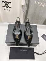 高版本出厂380 Saint Laurent 圣罗兰Ysl 25Ss早秋大热全新平底单鞋！ 经典Cassander复古Logo搭配野性自由高雅性感并存，收男也收