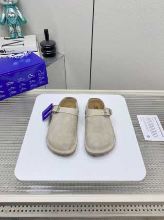出厂 高版本 25ss德国Birkenstock勃肯 日本限定版 我Boston真皮包头软木拖鞋博肯沙滩 单鞋 真空电镀复古五金扣饰 专柜包装！鞋面：原版牛皮京 - 点击图像关闭