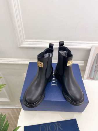 Dior 迪奥 24 2024秋冬新品 顶级版本 专柜主打新款 Miss Dior切尔西短靴 硬货上新 代购级别！高级感十足！国内外博主刷爆的一款，复古又时髦 - 点击图像关闭