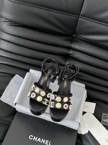 Chanel 25A高级手工坊系列 新款抢先发售 今年春夏必爆单品 原版开发 私模五金 原版大底 鞋面牛皮 妮布 内里羊皮 Size:35-39 其他码数定