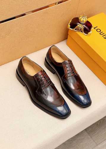 商品商标 Louis Vuitton 路易威登 商务皮鞋 正码码数: 38-44 45.46.47订制 商品材料 精选 进口头层开边珠牛皮鞋面 进口头层牛皮内里