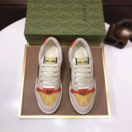 工厂批 Gucci 古奇 高端新款限定款情侣小脏鞋！材料均为定制，超级好看，进口电绣工艺，请各位看清细节认准品质，独家开模大底，高品质请随意对比！全新包装升级！ - 点击图像关闭