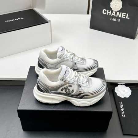 最新款 顶级品质！海外版！香奈儿 CHANEL 25sshuo阔型老爹鞋系列运动鞋 各大博主社交日推款认准我家细节实拍这季新款简直闭眼入，上脚狂好看，率性的休闲 - 点击图像关闭