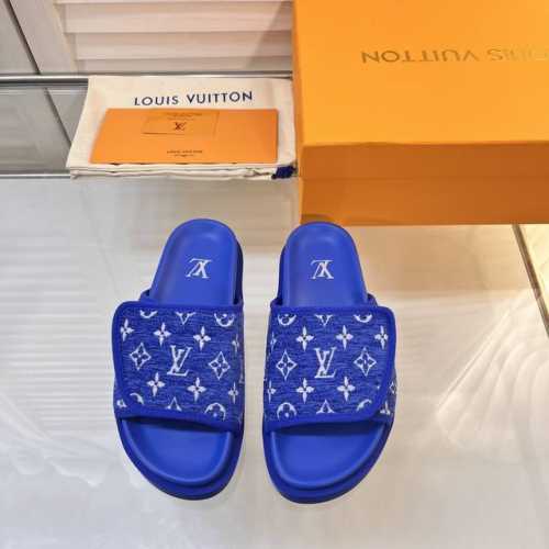 出厂价P P230Louis Vuitton路易威登Lv真皮 春夏最新款情侣拖鞋 情侣夏季必入系列！火爆发售、高级慵懒风 百看不厌款、时尚度拉满！细节用心感受、