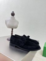 bottega Venet* 真皮 结绳配饰 女士Astaire乐福鞋 麂皮 老钱风 乐福鞋 原版一比一做法 一致五金 黑色当今流行的又一趋势 天花板啦 3色百
