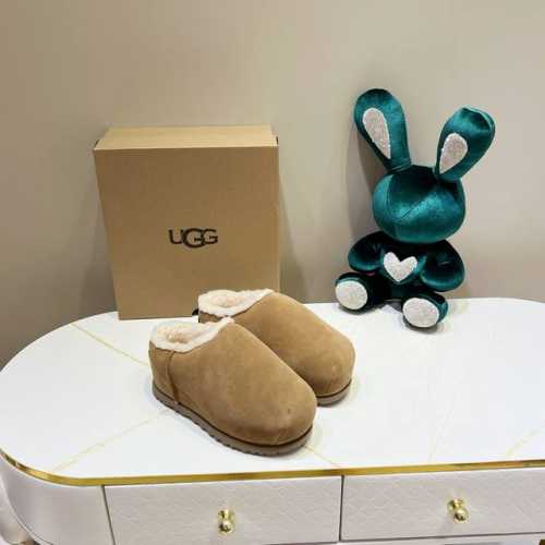 ，UGG2024新款卡皮巴拉胖头鞋，刻在基因里的松弛感，经典胖头拖鞋让你穿搭更具吸引力，柔软度舒适，很好穿，码数：35-40