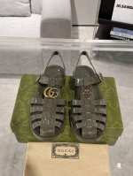 情侣款Gucci 25Ss 春夏最新款 双G果冻凉鞋 专柜购买原版 正品一比一开发 所有细节 材料 全部跟你在专柜买到的都一样 欢迎细节对比 码数:37 44