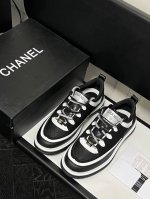 橙子出厂价p Chanel 香奈儿春夏新款 厚底运动鞋 熊猫休闲鞋板鞋 码数：35-40