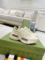 p直销P 女鞋 女装 Gucci古奇老爹鞋 顶级版本代购级 原版拆解耗时3个多月1:1开发，版本再次升级、芯片、包装、采用进口牛皮、全用电脑车制作 情侣款 四季