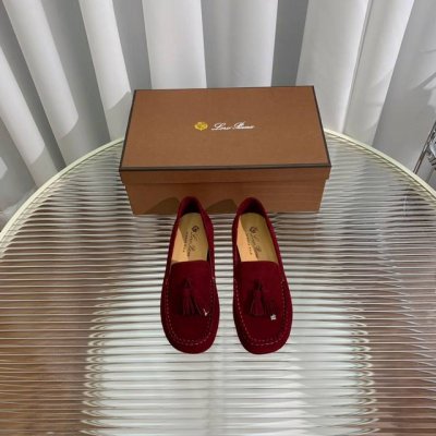 工厂p价p 顶级版本 代购品质 原版开发 Loro piana 诺悠翩雅 Ss最新款升级版平底吊坠流苏乐福鞋 超级爆炸真皮流苏女士豆豆鞋 一年四季都可以穿万年常