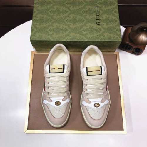 工厂批 Gucci 古奇 高端新款限定款情侣小脏鞋！材料均为定制，超级好看，进口电绣工艺，请各位看清细节认准品质，独家开模大底，高品质请随意对比！全新包装升级！