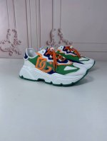 冲量价: D&G 杜嘉班纳新款 鞋面进口丝绸牛皮搭配细腻牛反绒，质感细腻媲美Zp！原版开模1:1，Tpu大底，品质一如既往，细节无可挑剔。 Size：35-46