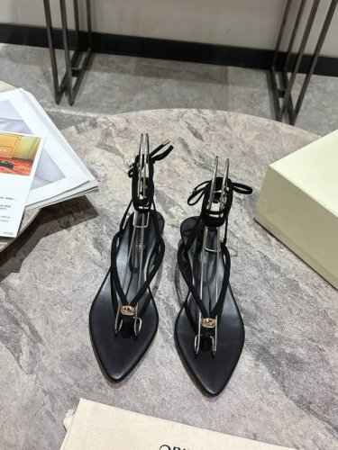 Orinous25新款绑带凉鞋可拆卸绑带，一鞋两穿慵懒时髦，春夏一起穿漂亮的鞋子吧弄潮儿就是你自己对版牛皮面料，羊皮内里，意大利进口真皮大底，码数：35-39