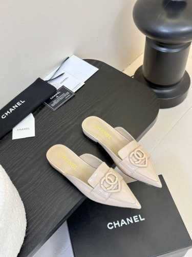 Ch*anel 25C新款爱心扣尖头单鞋 凉鞋绝美玛丽珍系列很难不爱鞋面 漆皮 内里羊皮 真皮大底原版开模五金 Size:35-39 4041定制