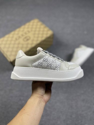 橙子出厂价p 水钻款 Gucci 古驰 胖嘟嘟厚底脏脏鞋 运动鞋 胖丁小脏鞋 休闲鞋板鞋 情侣款 店家实力单品推荐 售后基本为无！ 这次给大家推荐几个最受关注的
