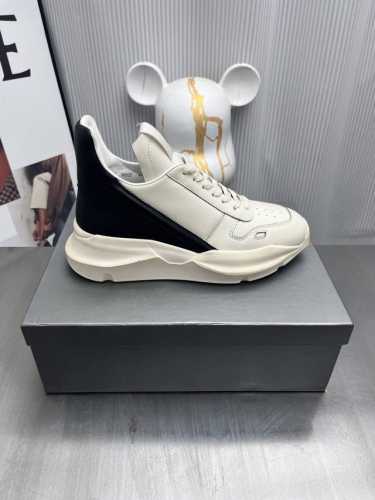460 男款 瑞克-欧文斯 Rick Owens 时尚休闲板鞋！官网热门单品 原版高端定制 ！市场最高版本极简主义的色彩运用与用心剪裁经典百搭首选！高品质低价位