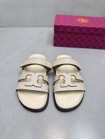 顶级版本 莞货 纯原Tory Burch Tb 二舅拖鞋 时下最火的勃肯拖鞋 鞋面采用意大利进口牛皮制成 鞋面处标志性的具有时尚气息的品牌牛皮T字恰到好处的覆盖
