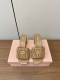 顶级版本 Miumiu｜谬谬2025春夏新款柔软小羊皮皱面 高跟拖鞋 可甜可盐的喵喵女孩 褶皱的鞋面给这款凉拖增添不少少女心。 原版 1：1开发，各大明星 网红
