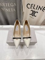 高版本出厂 Jimmy Choo*｜Jc 吉米周2025Ss夏季新款高跟鞋单鞋 原版套楦，完美的线条，简约大气上脚显气质粗跟舒适百搭，还能拉长双腿显高显瘦显腿长