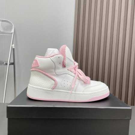 出厂:高帮布里 独家顶级版本 YSL SAINT LAURENT 圣罗兰 SL61春夏最新爆款休闲系列 SL61运动高帮休闲鞋 圣罗兰 SL61 ，原版购入 一 - 点击图像关闭