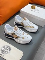 商品名称 Versace 范思哲 实价 正规码数: 38-44 休闲鞋 商品材料 精选 牛皮鞋面 柔软羊皮内里 原厂大底