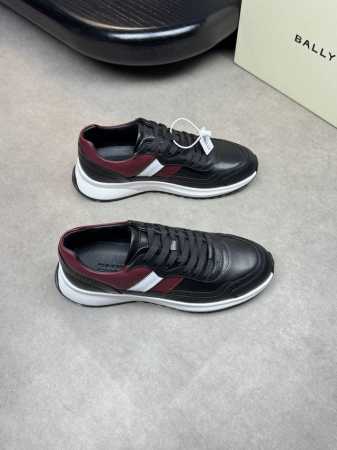 Bally 巴利 -高端品质 原单休闲运动鞋 -鞋面：进口纳帕小牛皮、荔纹小牛皮、后跟高周波品牌Logo -内里：水染牛皮 -大底：超轻Tpu 发泡；成型大底 - 点击图像关闭