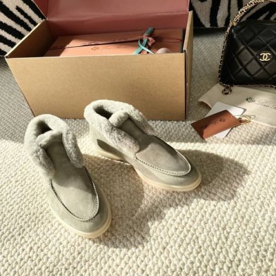 Loro Piana 诺悠翩雅 意大利品牌 LP经典纯手工兔毛高邦乐福鞋 正码:36-39订做35.40.41.42不退不换