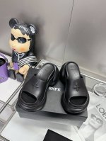 p直销 Smfk新款拖鞋 超级能搭 裤子裙子都能拿捏到、 甜酷辣妹更是不能错过的一双神Hai重点万能搭的鞋我都说腻啦 底高9Cm 妥妥增高还不被人发现 大鞋头你