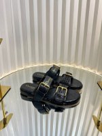 迪奥 Dior 2025 春夏新款 D-Avenue果冻色女鞋 Cd字母Logo五金皮带扣镂空藤格纹平底圆头露趾凉拖鞋 市面顶级版本 材质:鞋面进口小牛皮+水染