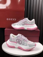 女款 35-40 女 顶级版 Gucci古奇古驰老爹鞋 顶级版本 代购级别 原单品质 G家 老爹鞋男女码情侣款，3D打印，经典万年款，顶级套楦工艺 油边工艺，